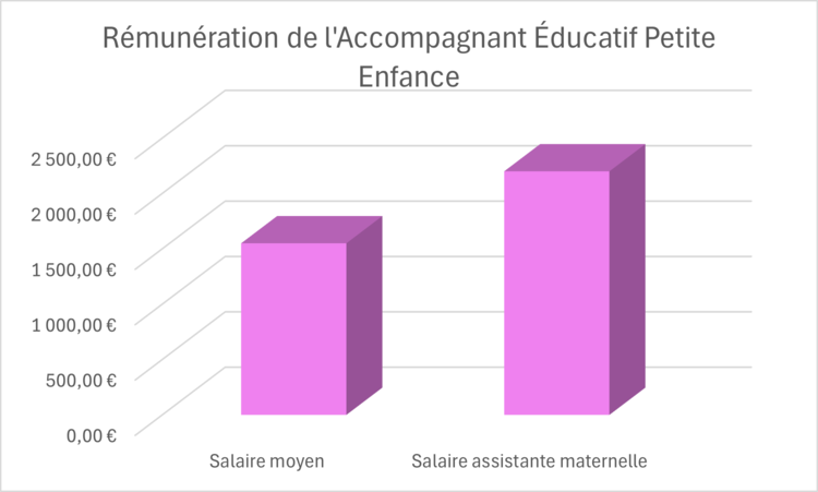 Rmunration mtier aepe