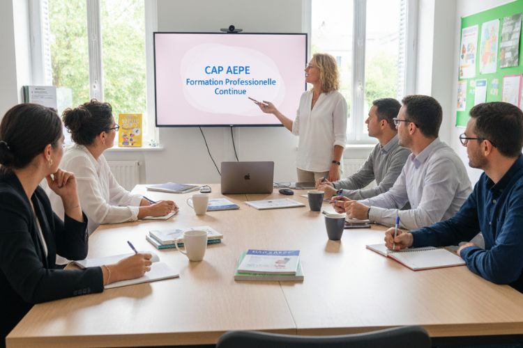 Formation professionnelle continue CAP AEPE